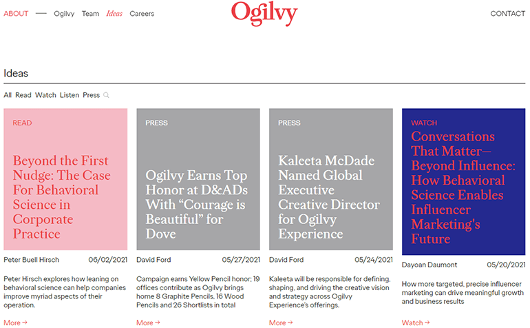 Ogilvy Fikirleri